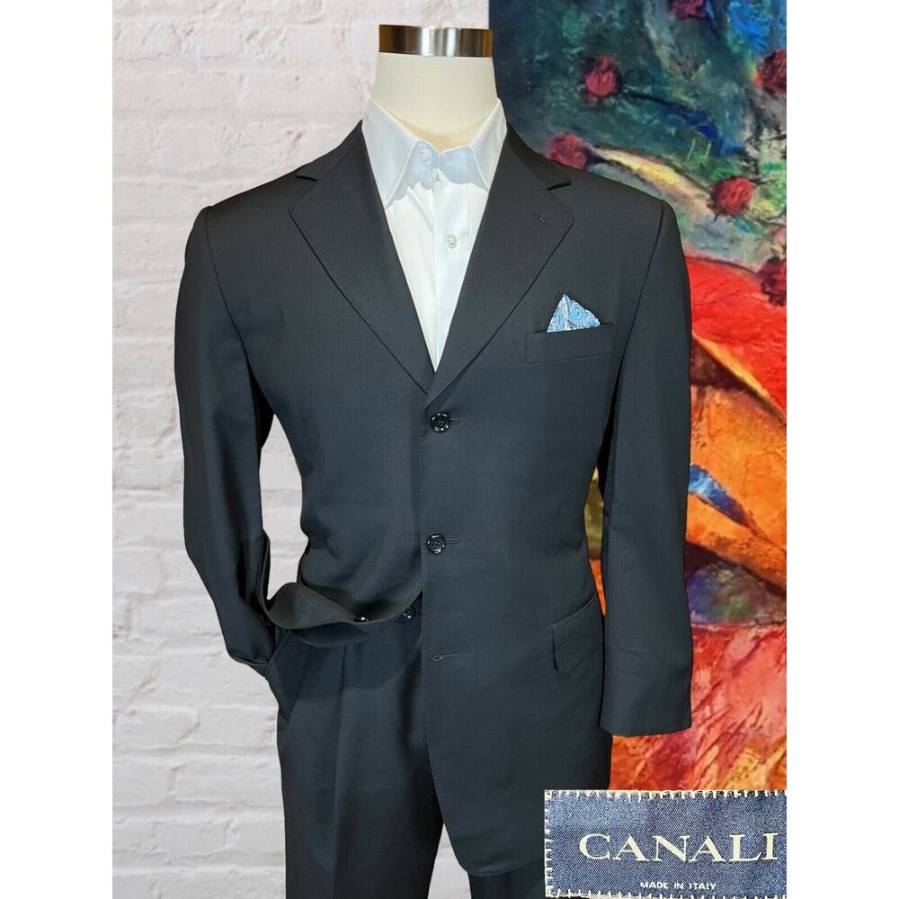 Canali Dark Gray Blazer
